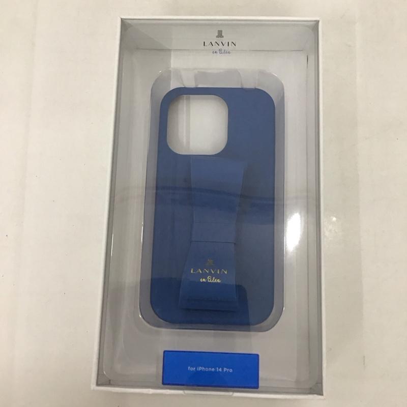 LANVIN ランバン ファッション小物 ファッション小物 LBNVYSRIP2261P iPhone 14 Proケース iPhoneケース リボンバックケース【USED】【古着】【中古】10122914