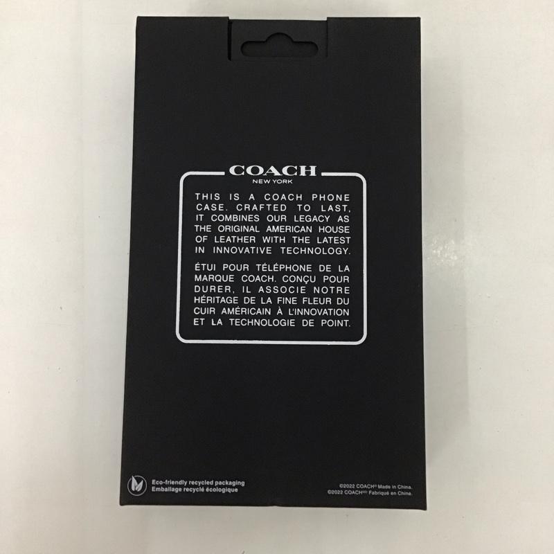 COACH コーチ ファッション小物 ファッション小物 CIPH-119-SCTAN Folio Case iPhoneケース 手帳型 iPhone 14 Pro【USED】【古着】【中古】10123065