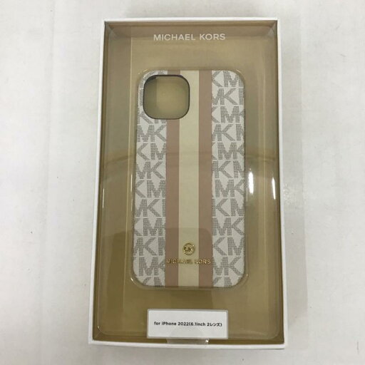 MICHAEL KORS マイケルコース ファッション小物 ファッション小物 MKSTVNLWPIP2261 iPhoneケース Slim Wrap Case Stripe iPhone 14【USED】【古着】【中古】10123146 MICHAEL KORS マイケルコース ファッション小物 ファッション小物 MKSTVNLWPIP2261 iPhoneケース Slim Wrap Case Stripe iPhone 14【USED】【古着】【中古】10123146