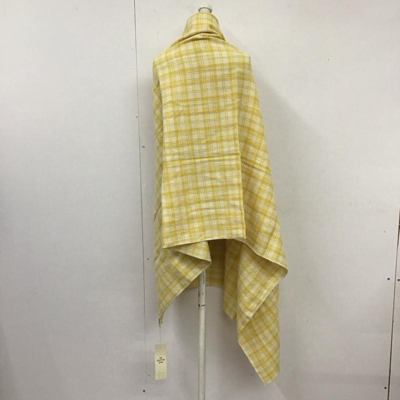 NE QUITTEZ PAS! ヌキテパ ストール一般 ストール Large Scarf Scarf ウールチェックストール タグ付き【USED】【古着】【中古】10123175