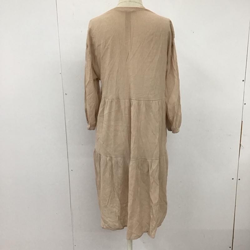 Samansa Mos2 blue サマンサモスモスブルー 七分袖 チュニック Short Dress, Long Shirt, Tunic 1709386 ティアード【USED】【古着】【中古】10123185