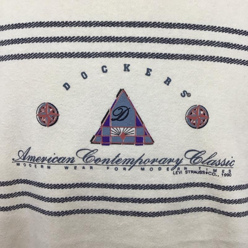 DOCKERS ドッカーズ 長袖 カットソー Cut and Sewn 長袖カットソー スタンドネックカットソー ロングスリーブカットソー 90s【USED】【古着】【中古】10123677
