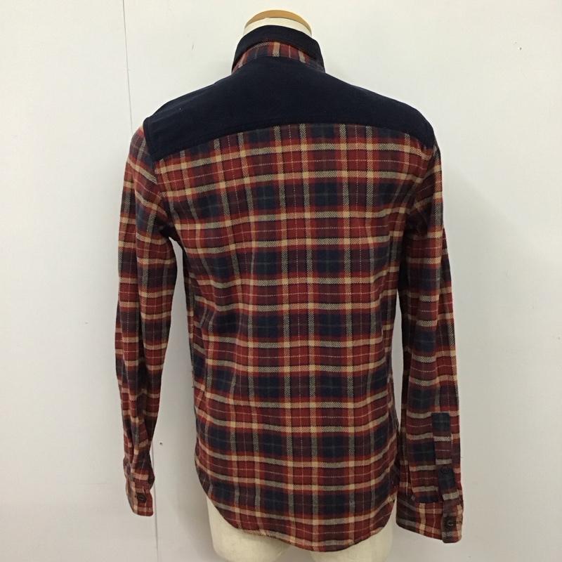 AMERICANEAGLE アメリカンイーグル 長袖 シャツ、ブラウス Shirt, Blouse 長袖シャツ カラーシャツ ポケットシャツ 長袖カットソー チェックシャツ【USED】【古着】【中古】10123864