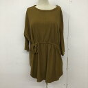AZUL BY MOUSSY アズールバイマウジー 半袖 カットソー Cut and Sewn 250cam80-165h ウエストガータールーズトップス 半袖カットソー【USED】【古着】【中古】10124125