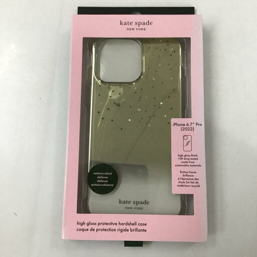 Kate Spade ケイトスペード ファッション小物 ファッション小物 KSIPH-229-MOGLD Apple iPhone 14 Pro Max iPhoneケース Gold Metallic Ombre【USED】【古着】【中古】10124300 Kate Spade ケイトスペード ファッション小物 ファッション小物 KSIPH-229-MOGLD Apple iPhone 14 Pro Max iPhoneケース Gold Metallic Ombre【USED】【古着】【中古】10124300