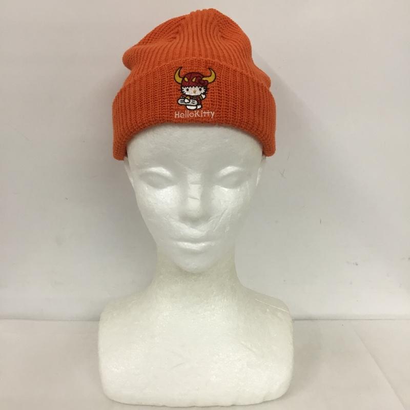 TOY MACHINE トイ マシーン ニット帽 帽子 Knit Cap、Knit Hat, Beanie KTMPBHW6 ハローキティ KITTY EMBROIDERY BEANIE ビーニー タグ付き【USED】【古着】【中古】10124627