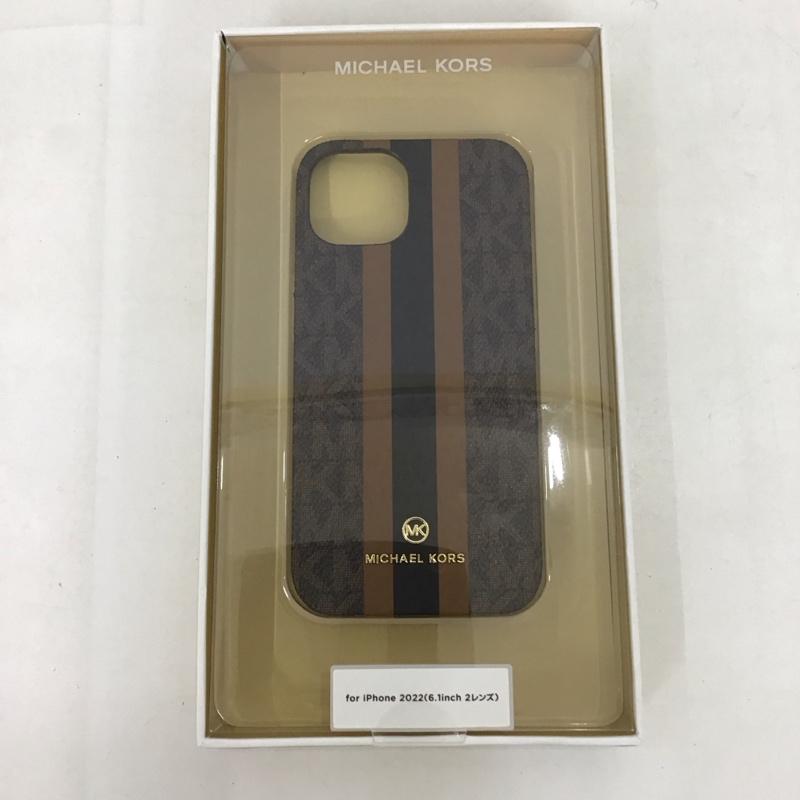 新品！マイケルコース ☆ iPhone ケース サフィアーノ ブラック レザー サフィアーノレザー iPhoneケース
