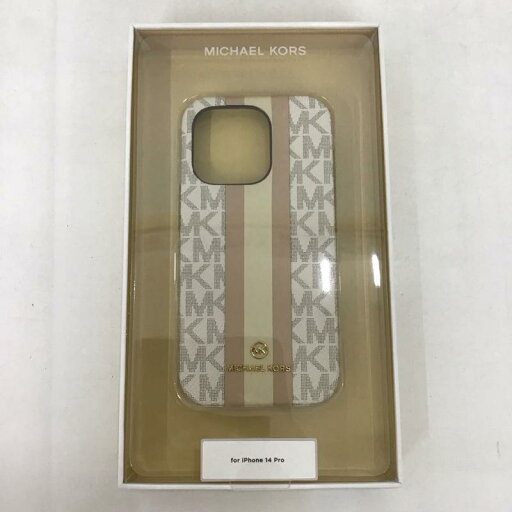 MICHAEL KORS マイケルコース ファッション小物 ファッション小物 MKSTVNLWPIP2261P Slim Wrap Case Stripe iPhone 14 Pro iPhoneケース【USED】【古着】【中古】10126031 MICHAEL KORS マイケルコース ファッション小物 ファッション小物 MKSTVNLWPIP2261P Slim Wrap Case Stripe iPhone 14 Pro iPhoneケース【USED】【古着】【中古】10126031