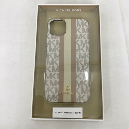 MICHAEL KORS マイケルコース ファッション小物 ファッション小物 MKSTVNLWPIP2261M Slim Wrap Case Stripe iPhone 14 Plus iPhoneケース【USED】【古着】【中古】10126039 MICHAEL KORS マイケルコース ファッション小物 ファッション小物 MKSTVNLWPIP2261M Slim Wrap Case Stripe iPhone 14 Plus iPhoneケース【USED】【古着】【中古】10126039