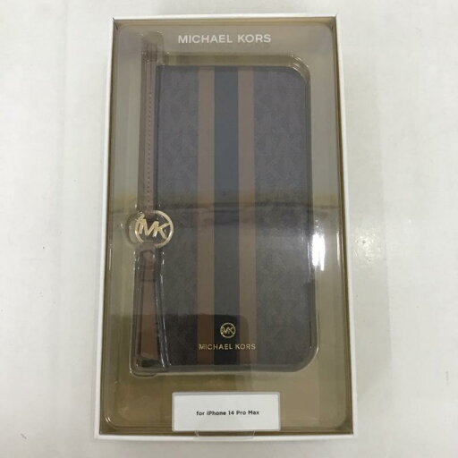 MICHAEL KORS マイケルコース ファッション小物 ファッション小物 MKSTTCBRWFLIP2267 iPhone 14 Pro Max 手帳型 iPhoneケース【USED】【古着】【中古】10126196 MICHAEL KORS マイケルコース ファッション小物 ファッション小物 MKSTTCBRWFLIP2267 iPhone 14 Pro Max 手帳型 iPhoneケース【USED】【古着】【中古】10126196