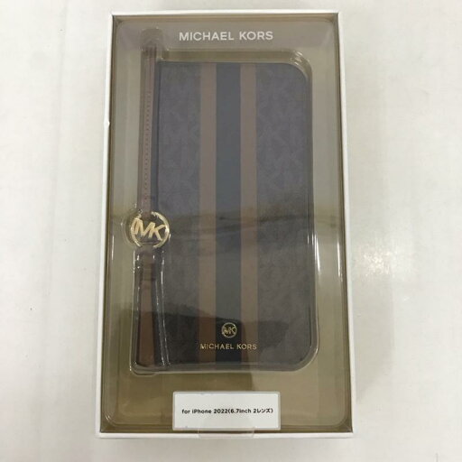 MICHAEL KORS マイケルコース ファッション小物 ファッション小物 MKSTTCBRWFLIP2261M Folio Case Stripe TasselCharm Magsafe iPhoneケース 手帳型 iPhone 14 Plus【USED】【古着】【中古】10126243 MICHAEL KORS マイケルコース ファッション小物 ファッション小物 MKSTTCBRWFLIP2261M Folio Case Stripe TasselCharm Magsafe iPhoneケース 手帳型 iPhone 14 Plus【USED】【古着】【中古】10126243