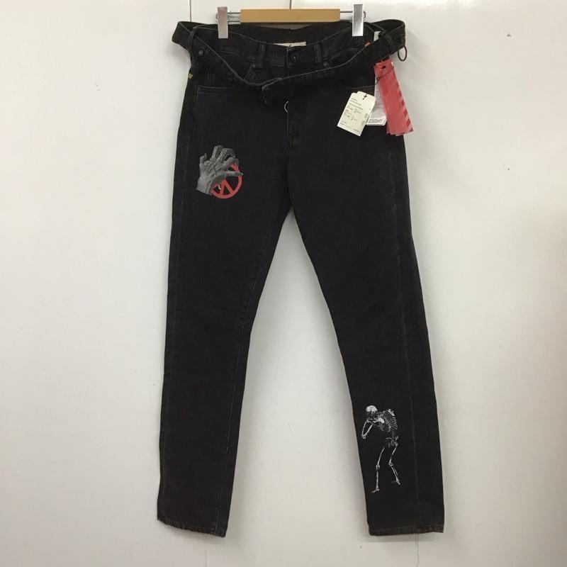 Off-White オフホワイト デニム、ジーンズ パンツ Pants, Trousers Denim Pants, Jeans omya027g9812011 UNDERCOVER デニムパンツ スリムパンツ【USED】【古着】【中古】10126257