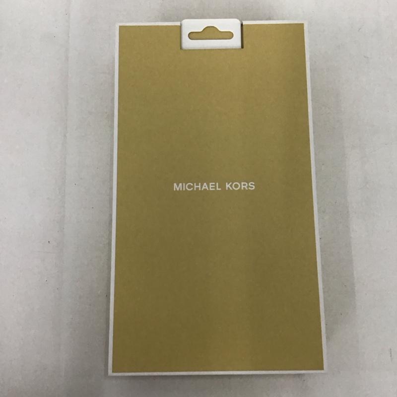 MICHAEL KORS マイケルコース ファッション小物 ファッション小物 MKSTTCVNLFLIP2261 Folio Case Stripe TasselCharm Magsafe iPhone 14 手帳型 iPhoneケース【USED】【古着】【中古】10126304