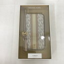 MICHAEL KORS マイケルコース ファッション小物 ファッション小物 MKSTTCVNLFLIP2261 Folio Case Stripe TasselCharm Magsafe iPhone 14 手帳型 iPhoneケース【USED】【古着】【中古】10126306