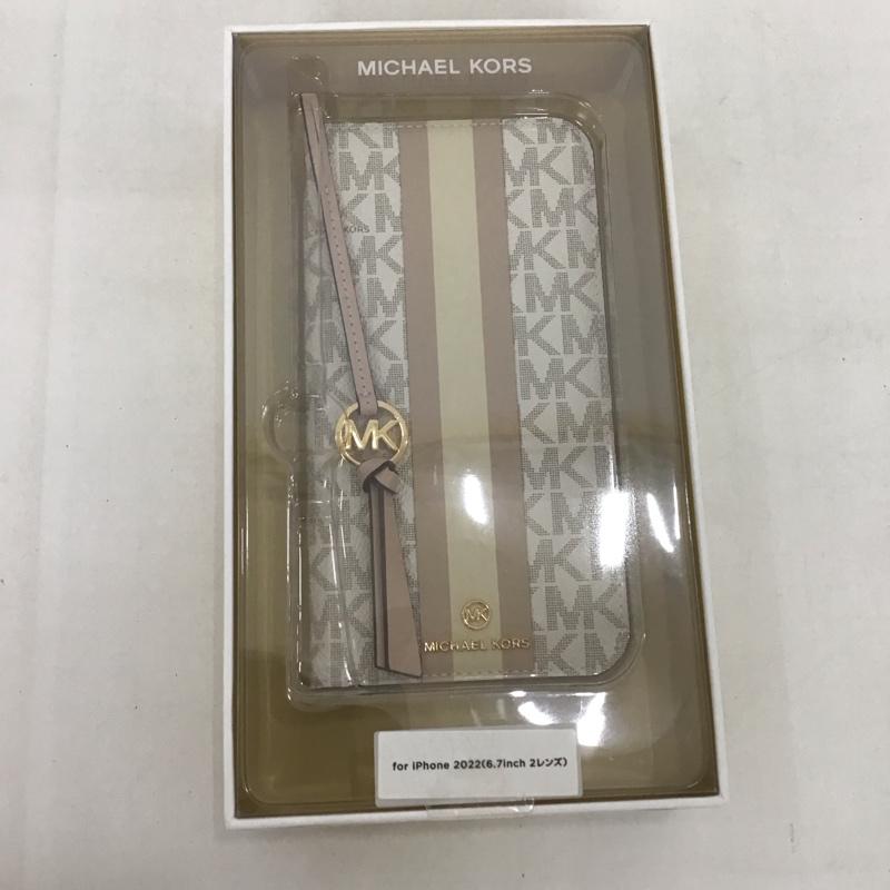 MICHAEL KORS マイケルコース ファッション小物 ファッション小物 MKSTTCVNLFLIP2261M iPhoneケース 手帳型 iPhone 14 Max【USED】【古着】【中古】10126329(4)