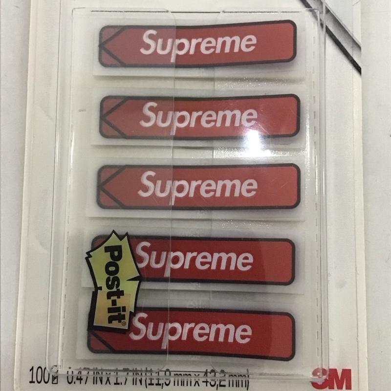 Supreme シュプリーム ファッション小物 ファッション小物 19AW 19FW ポストイット コラボ ロゴ付箋【USED】【古着】【中古】10126346
