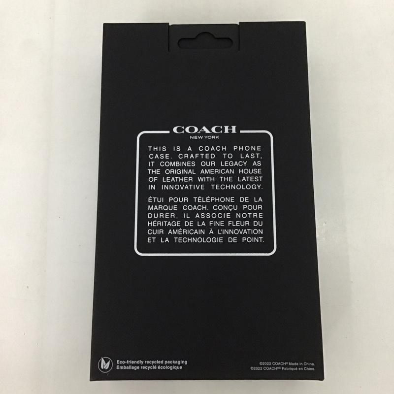 COACH コーチ ファッション小物 ファッション小物 CIPH-116-SCTAN iPhone 14 iPhoneケース 手帳型 Folio Case【USED】【古着】【中古】10126379
