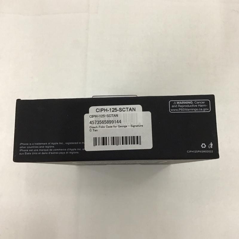 COACH コーチ ファッション小物 ファッション小物 CIPH-116-SCTAN iPhone 14 iPhoneケース 手帳型 Folio Case【USED】【古着】【中古】10126379