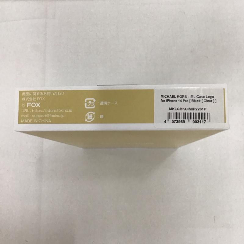MICHAEL KORS マイケルコース ファッション小物 ファッション小物 MKLGBKCIMIP2261P iPhoneケース IML Case iPhone 14 Pro【USED】【古着】【中古】10127031
