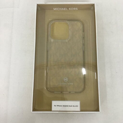 MICHAEL KORS マイケルコース ファッション小物 ファッション小物 MKSIBLKIMIP2261P iPhone 14 Pro iPhoneケース IML Case Signature【USED】【古着】【中古】10127045 MICHAEL KORS マイケルコース ファッション小物 ファッション小物 MKSIBLKIMIP2261P iPhone 14 Pro iPhoneケース IML Case Signature【USED】【古着】【中古】10127045