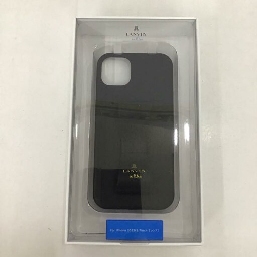 LANVIN ランバン ファッション小物 ファッション小物 LBBLKSRIP2261M iPhone 14 Plus iPhoneケース リボンバックケース【USED】【古着】【中古】10127227 LANVIN ランバン ファッション小物 ファッション小物 LBBLKSRIP2261M iPhone 14 Plus iPhoneケース リボンバックケース【USED】【古着】【中古】10127227