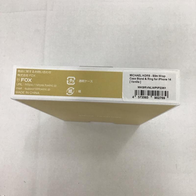 MICHAEL KORS マイケルコース ファッション小物 ファッション小物 MKSRVNLWPIP2261 Slim Wrap Case Stand &amp; Ring iPhoneケース iPhone 14【USED】【古着】【中古】10127237