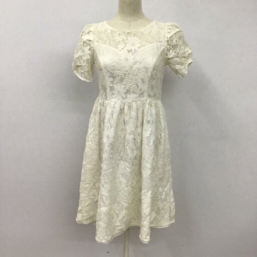 dazzlin ダズリン ひざ丈スカート ワンピース One-Piece Medium Skirt 半袖ワンピース フレアスカート クルーネック【USED】【古着】【中古】10127398 dazzlin ダズリン ひざ丈スカート ワンピース One-Piece Medium Skirt 半袖ワンピース フレアスカート クルーネック【USED】【古着】【中古】10127398