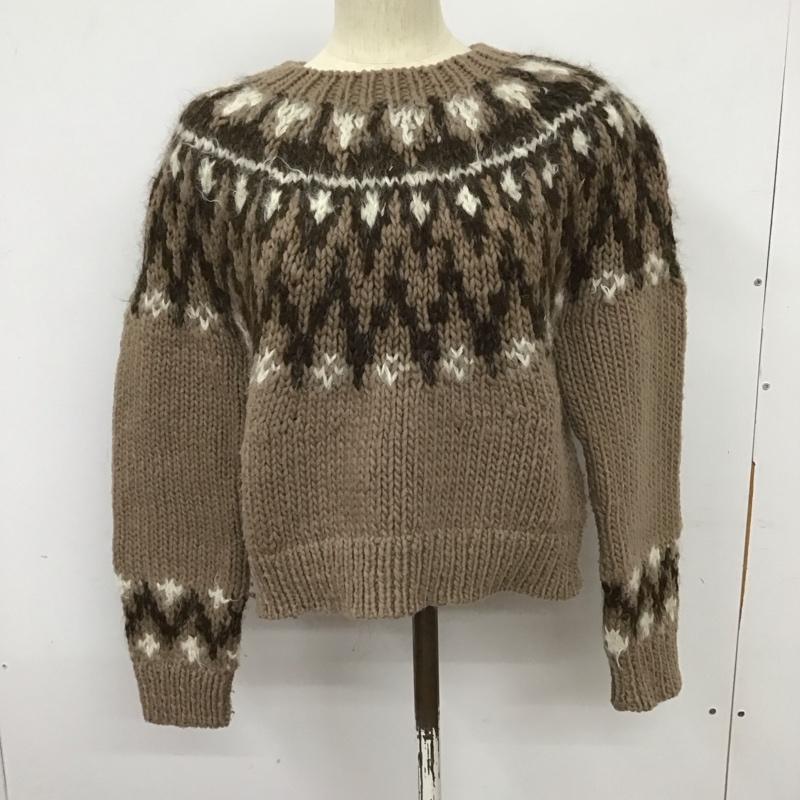 FREAK'S STORE フリークスストア 長袖 ニット、セーター Knit, Sweater 長袖ニットカットソー クルーネック セーター【USED】【古着】【中古】10127618