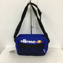ellesse エレッセ ショルダーバッグ ショルダーバッグ Shoulder Bag EB7010 メッシュポケット タグ付き【USED】【古着】【中古】10...