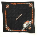 Harley-Davidson ハーレーダビッドソン バンダナ ファッション小物 Bandana 大判バンダナ 2006年【USED】【古着】【中古】10129...