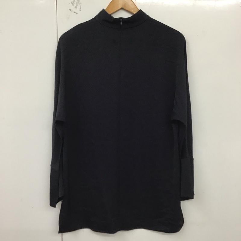 ZARA WOMAN ザラウーマン 長袖 シャツ、ブラウス Shirt, Blouse 長袖シャツ 無地シャツ スタンドカラーシャツ【USED】【古着】【中古】10129534