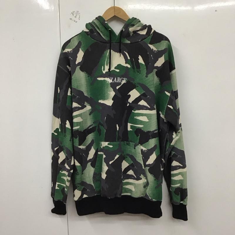 XLARGE エクストララージ 長袖 パーカー Hooded Sweatshirt, Hoodie 101203012007 GRADATION CAMO HOODED SWEAT【USED】【古着】【中古】10129926