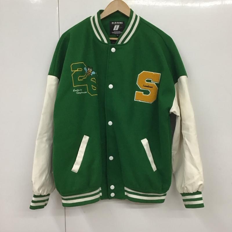 OLDTRIBE オールドトライブ ジャケット、ブレザー ジャケット、上着 Jacket スタジャン アウター 古着 前ボタン【USED】【古着】【中古】10130565