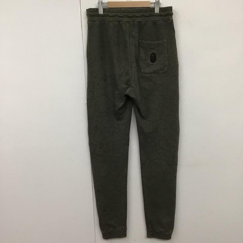 A BATHING APE アベイシングエイプ ワークパンツ、ペインターパンツ パンツ Pants, Trousers Work Pants, Cargo Pants, Painter's Pants ワイドパンツ カジュアルパンツ ワークパンツ スウェットパンツ【USED】【古着】【中古】10130996