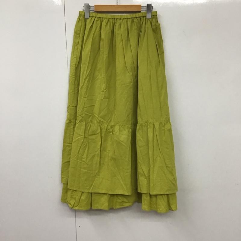 Samansa Mos2 サマンサモスモス ロングスカート スカート Skirt Long Skirt LNR-1505623 裾ティアードスカート【USED】【古着】【中古】10131186