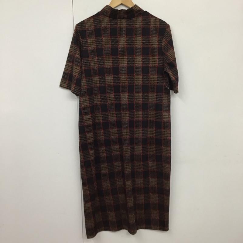 ZARA ザラ ロングスカート ワンピース One-Piece Long Skirt スタンドネック 半袖【USED】【古着】【中古】10131212