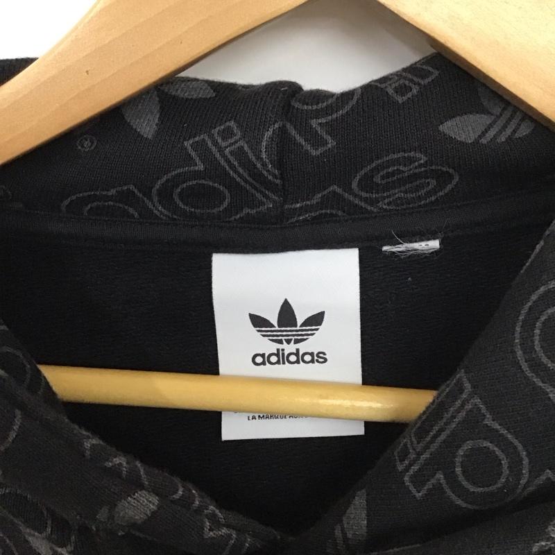 adidas アディダス 長袖 パーカー Hooded Sweatshirt, Hoodie ed7049 パーカーフーディー プルオーバーパーカー スウェット【USED】【古着】【中古】10131249