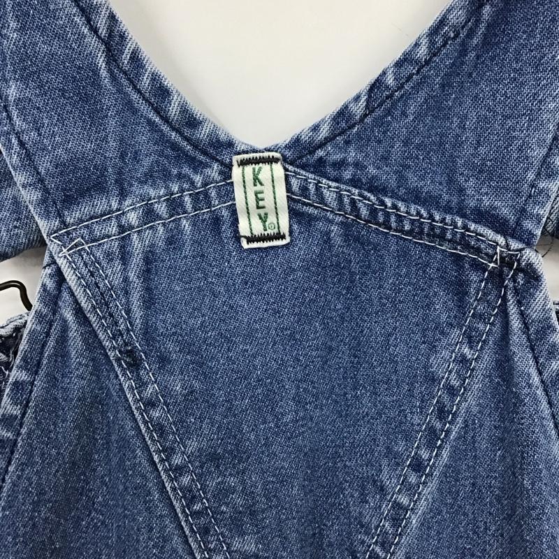 KEY キイ サロペット、オーバーオール サロペット・オーバーオール Overall オーバーオール つなぎ オールインワン デニム【USED】【古着】【中古】10131757