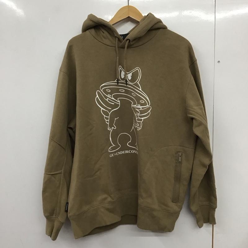 GU ジーユー 長袖 パーカー Hooded Sweatshirt, Hoodie 341-338451 アンダーカバー 長袖パーカー スウェットパーカー【USED】【古着】【中古】10132367