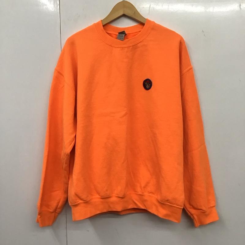 M-117 UMBRO トレーナー　オレンジ　古着　サイズ2XL FREAK'S STORE｜別注 Big Logo Sweat Pigment Dye/ビッグロゴ