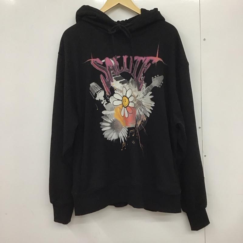 SALUTE サルーテ MASK ZIPPER HOODIES パーカー 格安saleスタ 激レア】SALUTE MASK ブラック パーカー HOODIE