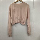 Ungrid アングリッド 長袖 トレーナー Sweat, Sweatshirt 112452759101 スリーブボリュームショートスウェット【USED】【古...