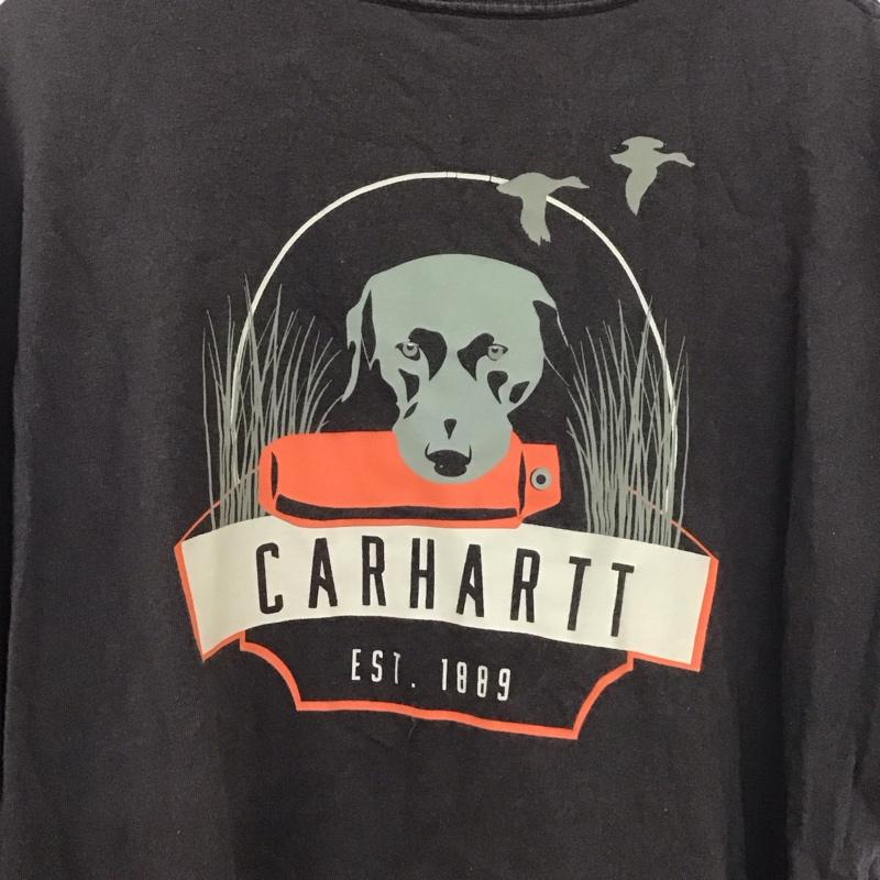 Carhartt カーハート 半袖 Tシャツ T Shirt 半袖カットソー プリントTシャツ クルーネックカットソー【USED】【古着】【中古】10133230