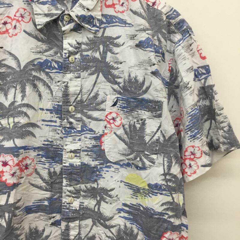 NAUTICA ノーティカ 半袖 シャツ、ブラウス Shirt, Blouse 【USED】【古着】【中古】10133526