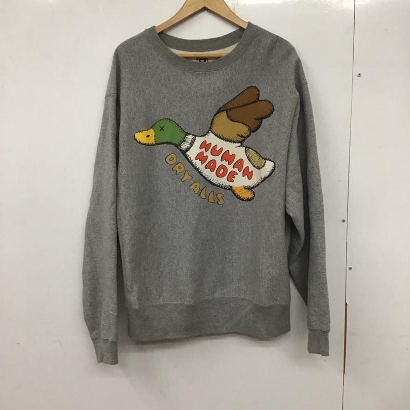 マイロ　HUMAN MADE グレー トレーナー org.jpg
