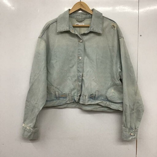ZARA ザラ ジャケット、ブレザー ジャケット、上着 Jacket 5252/270/406 リメイク デニムジャケット【USED】【古着】【中古】10133674 ZARA ザラ ジャケット、ブレザー ジャケット、上着 Jacket 5252/270/406 リメイク デニムジャケット【USED】【古着】【中古】10133674