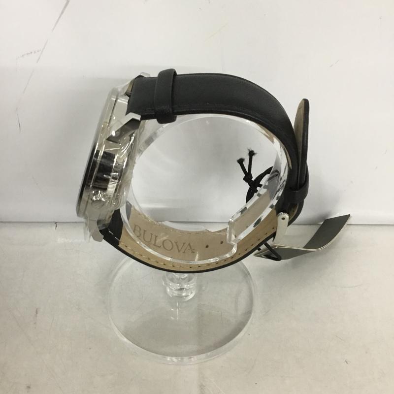 BULOVA ブローバ アナログ（自動巻き） 腕時計 Watch Analog (Automatic, Self-winding) 96C130 箱有 レザーベルト【USED】【古着】【中古】10133876