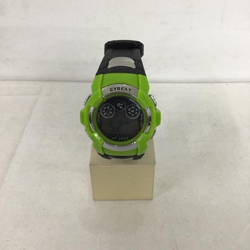 USED 古着 デジタル 腕時計 Watch Digital CYBEAT PKG-1411RM 気圧防水 ストップウォッチ【USED】【古着】【中古】10134079