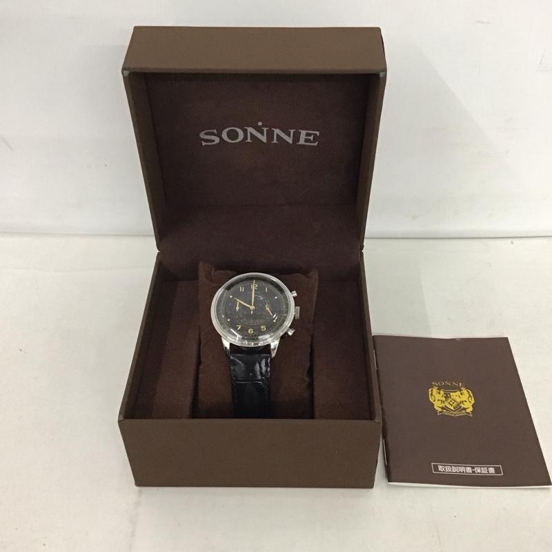 正規品: 新品SONNE ドイツ・ゾンネメンズウォッチ・男女兼用・保証書・箱入り 正規品: 新品SONNE ドイツ・ゾンネメンズウォッチ・男女兼用