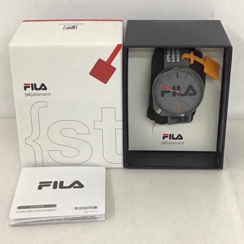 FILA フィラ アナログ（クォーツ式） 腕時計 Watch Analog (Quartz) 38-199 シリコンベルト 箱有【USED】【古着】【中古】10134479